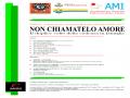 NON CHIAMATELO AMORE - SEMINARIO FORMATIVO SU STALKING E FEMMINICIDIO